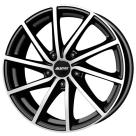 Alu kola ALUTEC SINGA swp černé-leštěné čelo 6,5x16