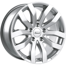 Alu kola CMS C22 silver - stříbrné 6,5x16