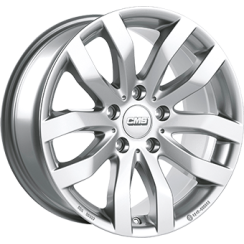 Alu kola CMS C22 silver - stříbrné 6,5x16" 5x105 ET39 56,6