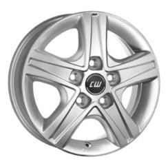 Alu kola BORBET CWD si - stříbrné 7x17" 5x120 ET55 65,1