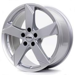 Alu kola RIAL KODIAK stříbrné 5,5x14" 4x100 ET39 56,6