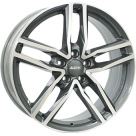 Alu kola ALUTEC IKENU grafit tm./leštěné čelo 6,5x16