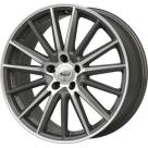 Alu kola CMS C23 titan polish - titanová barva s leskem 7,5x17