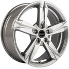 Alu kola BORBET T10 si - stříbrné 6x15