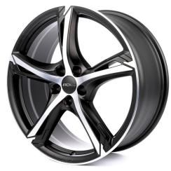 Alu kola RONAL R62 černé-leštěné čelo 7,5x17" 5x108 ET55 63,3