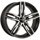 Alu kola CARMANI CA14 sw poliert 6,5x16