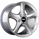 Alu kola CMS C12 Racing Silver - stříbrné 7x17