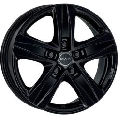 Alu kola MAK stone 5 gloss black 7x17" 5x120 ET55 65,1