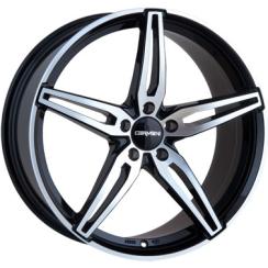 Alu kola CARMANI CA15 sw poliert 6,5x16" 5x114,3 ET40 66,1