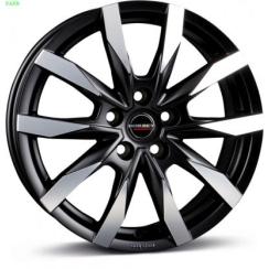 Alu kola BORBET CW5 černé - leštěné čelo 6x16" 5x130 ET68 78,1