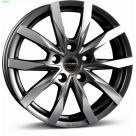 Alu kola BORBET CW5 mistral antrazit leskly lesten 6x16