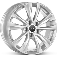 Alu kola OXXO OBERON 5 silver - stříbrné 6,5x16" 5x105 ET38 56,6