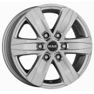 Alu kola MAK stone 6 silver 6,5x16