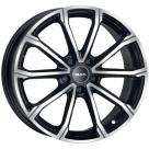 Alu kola MAK DaVinci black mirror 6,5x17