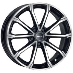 Alu kola MAK DaVinci black mirror 6,5x17" 5x114,3 ET45 60,1