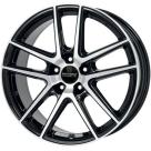 Alu kola ANZIO SPLIT swp černé-leštěné čelo 6,5x16