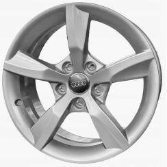 Alu kola AUDI ORIGINAL VAG 8V50714968Z8 silver 6,5x16" 5x112 ET43 57,1