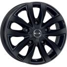 Alu kola MAK load 5 gloss black 7x17
