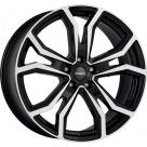 Alu kola DEZENT TV dark Black/polished 7x17