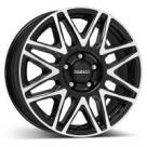 Alu kola DEZENT KH dark Black/polished 6,5x16